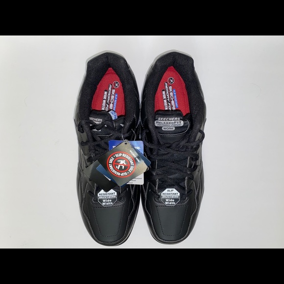 Sketchers Men’s Slip Resistant Work Shoes Size 14 - Picture 4 of 8